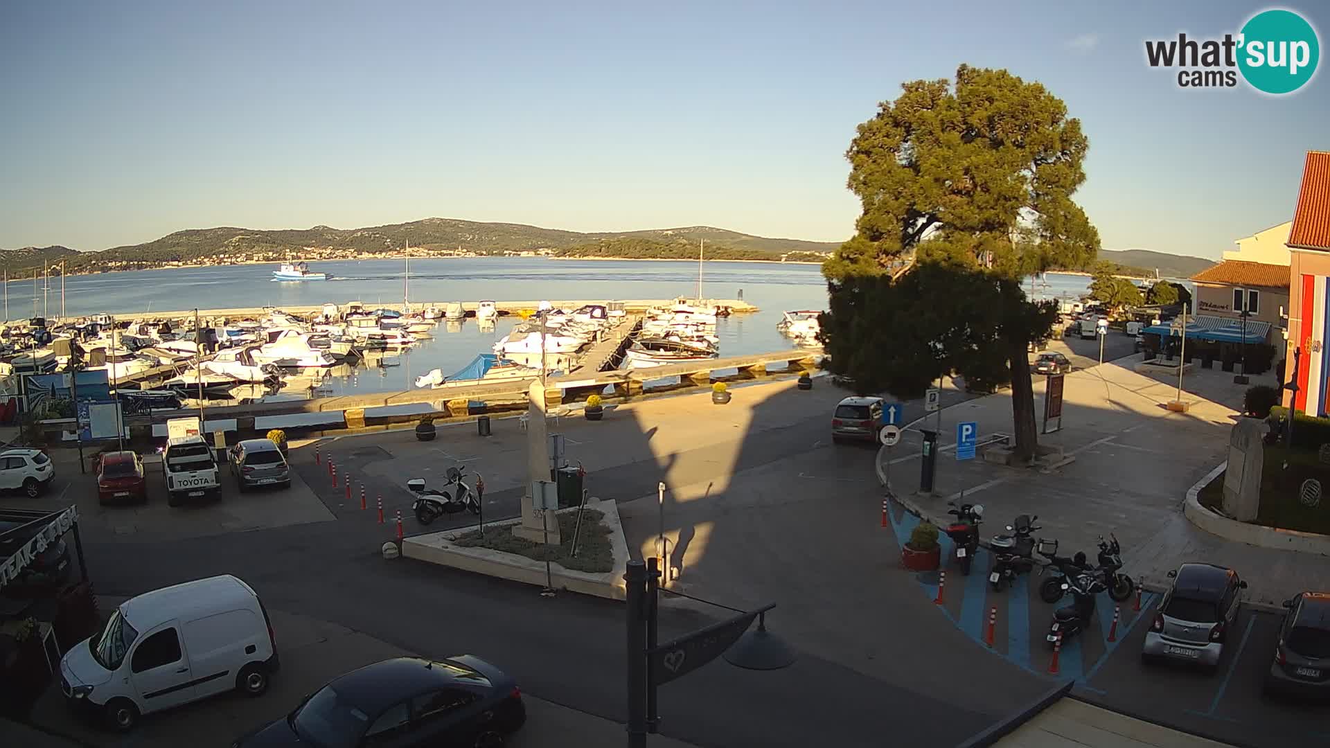 Kamera Biograd na Moru – trg kralja Tomislava