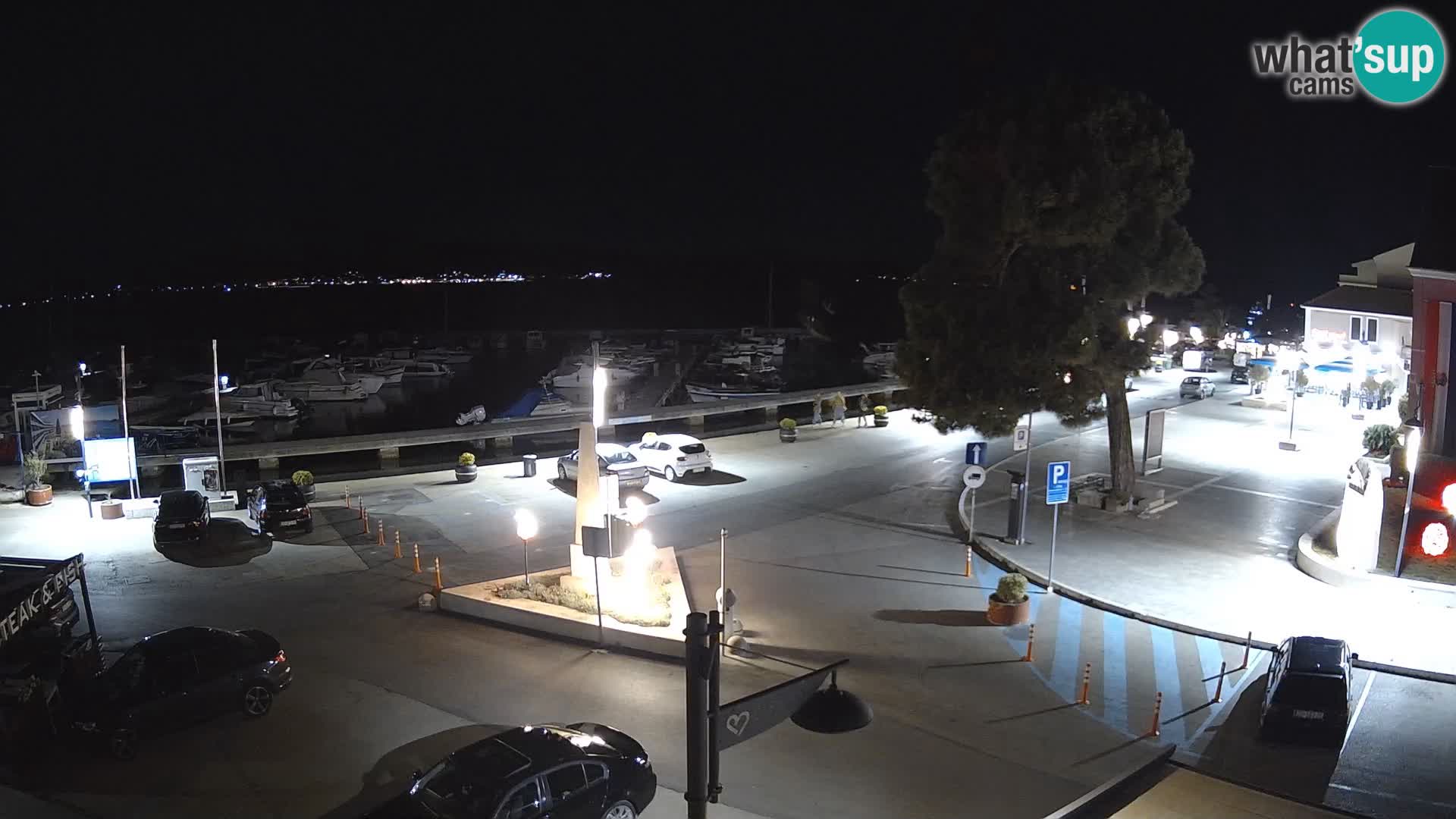 Biograd na Moru webcam – König Tomislav Platz