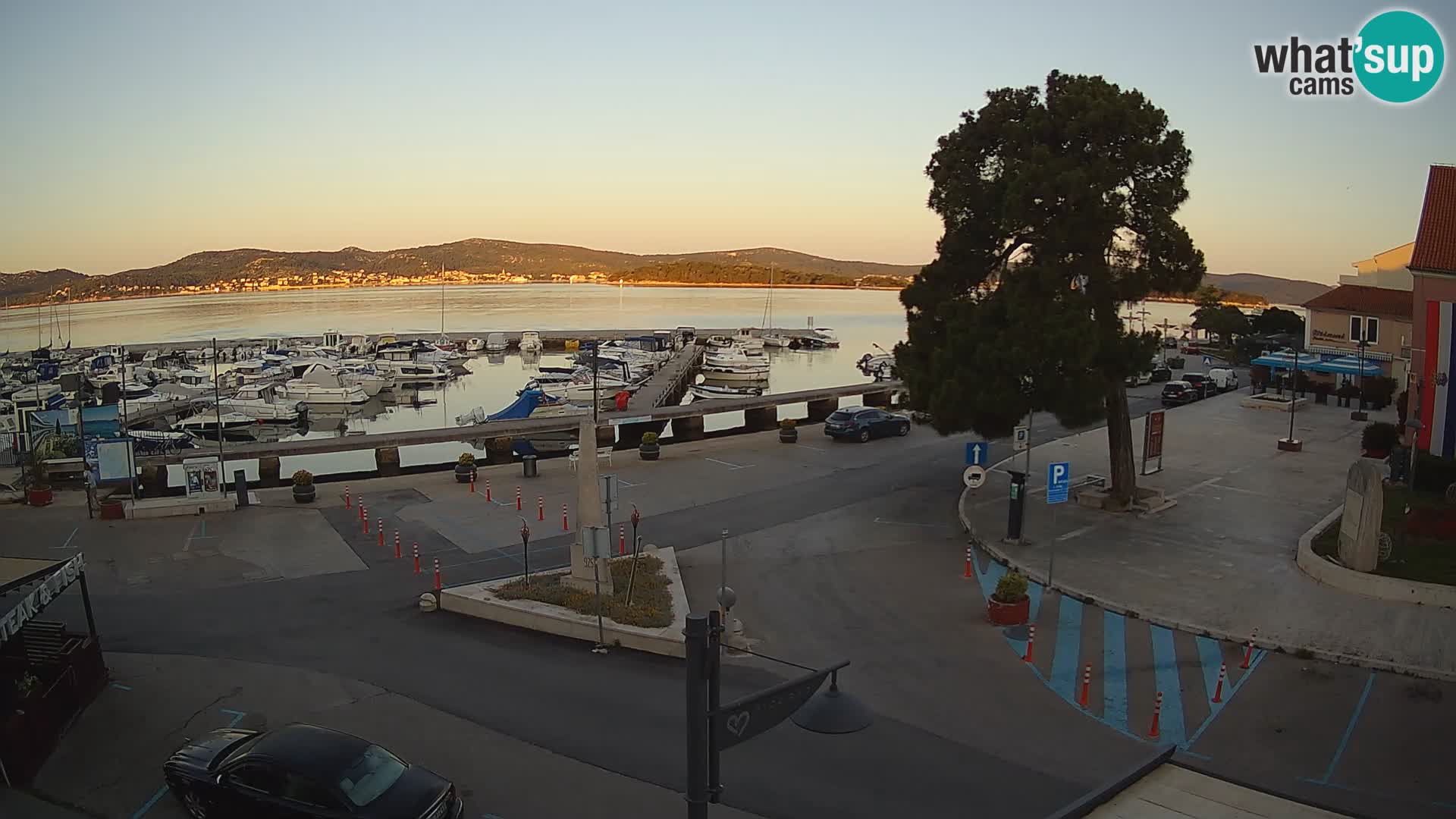 Kamera Biograd na Moru – trg kralja Tomislava