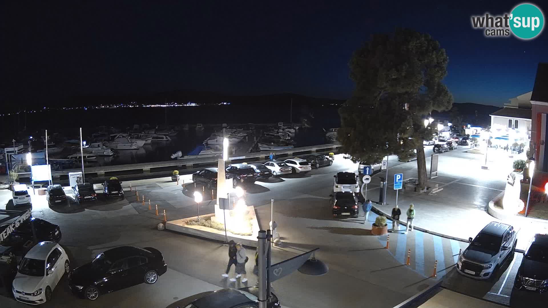 Biograd na Moru webcam – König Tomislav Platz