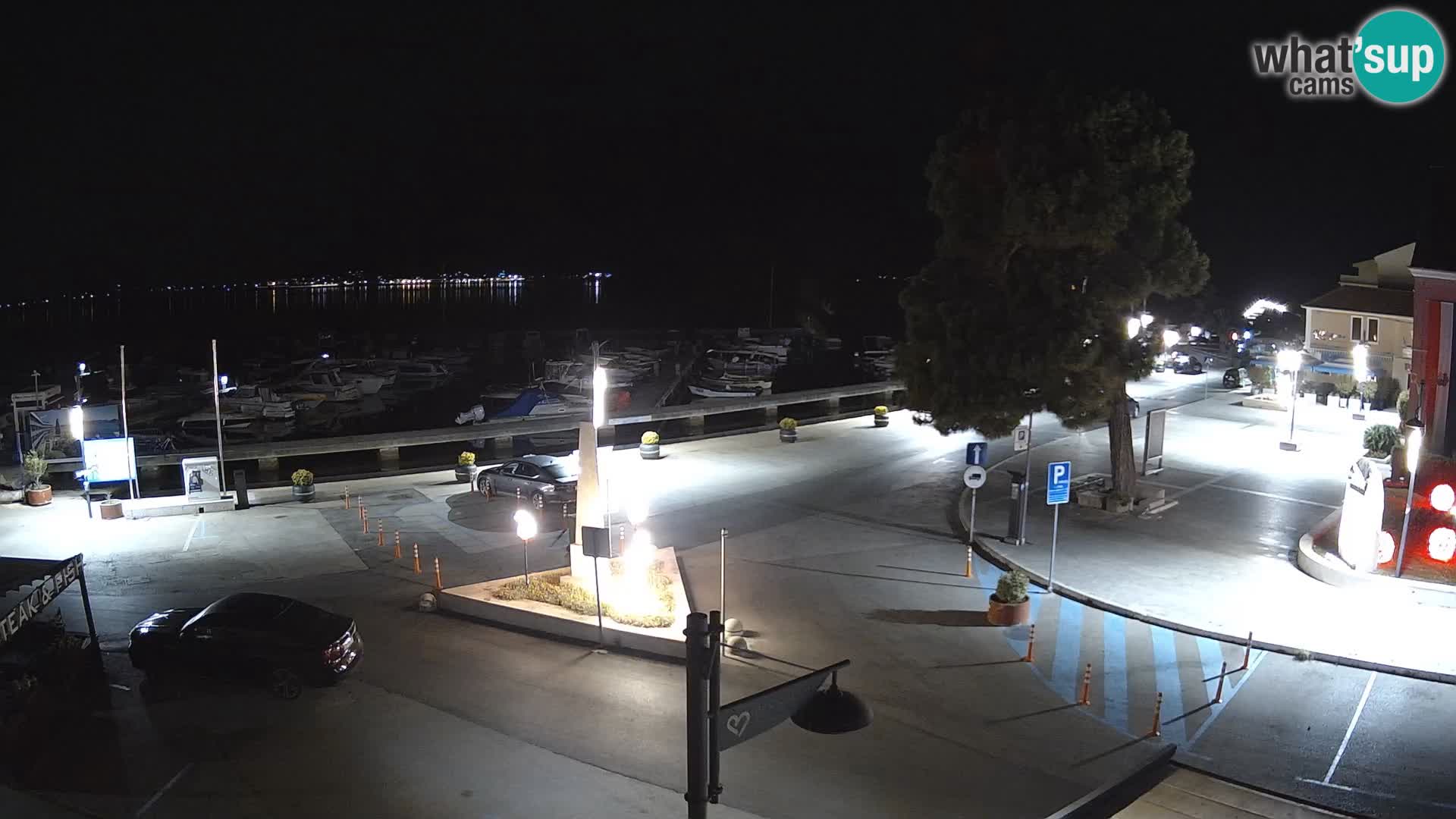 Biograd na Moru webcam – König Tomislav Platz