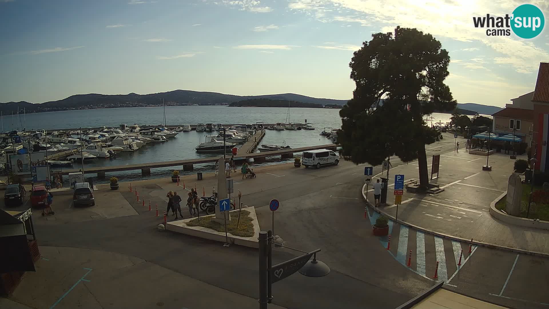 Kamera Biograd na Moru – trg kralja Tomislava