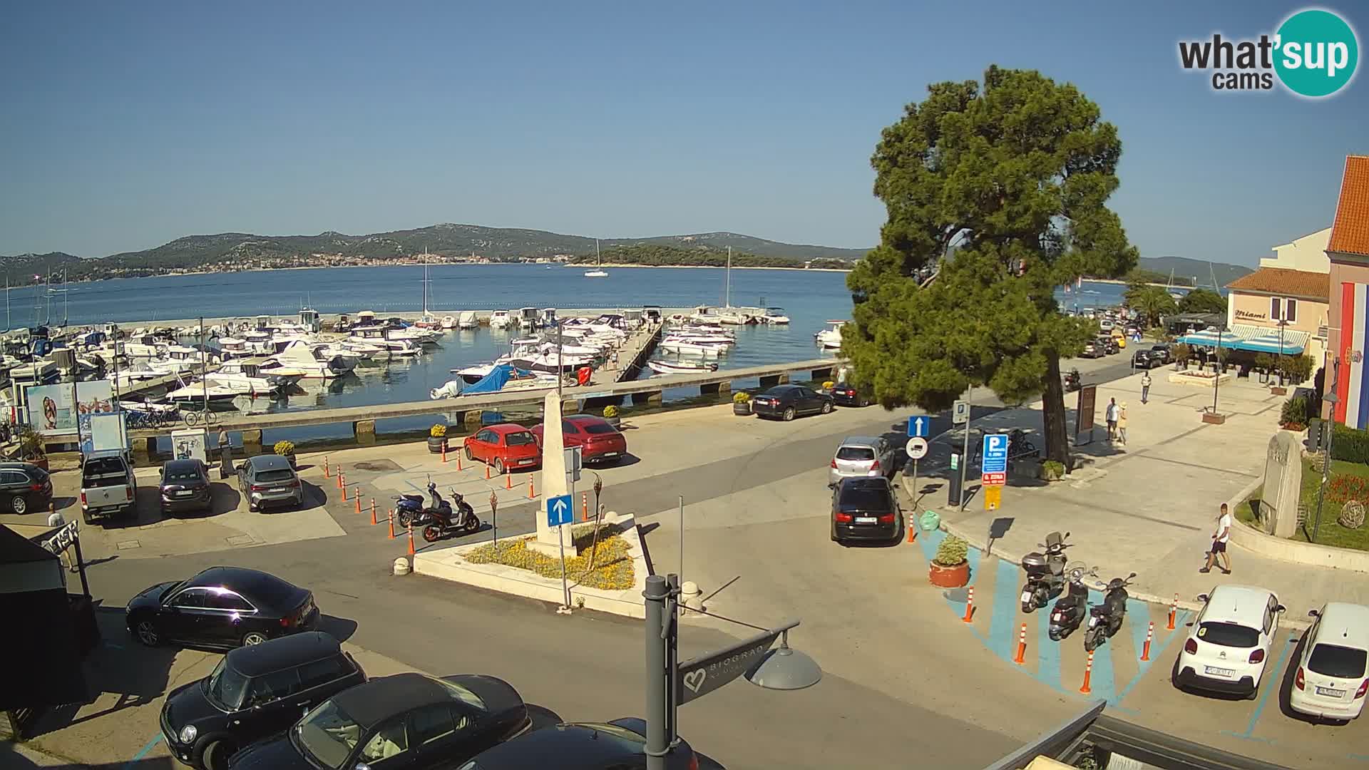 Kamera Biograd na Moru – trg kralja Tomislava