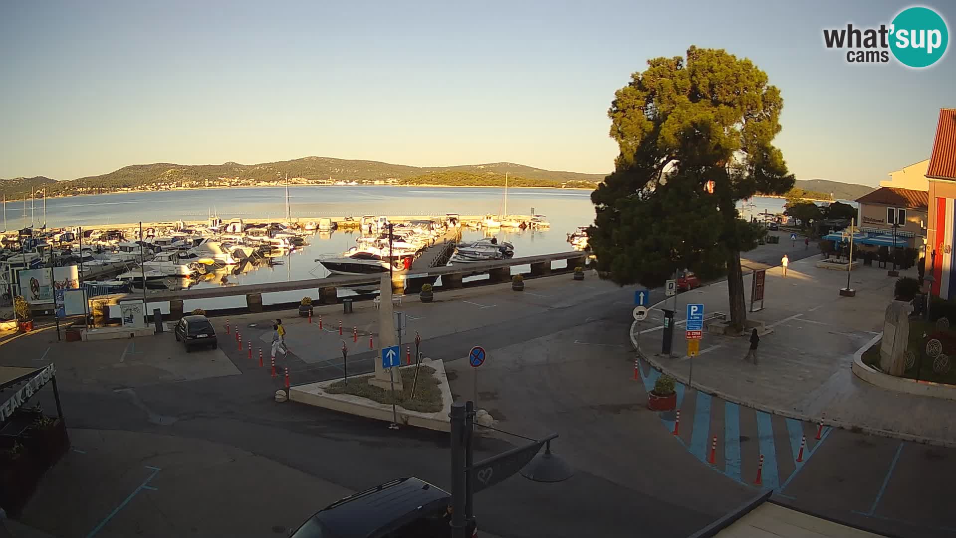 Kamera Biograd na Moru – trg kralja Tomislava