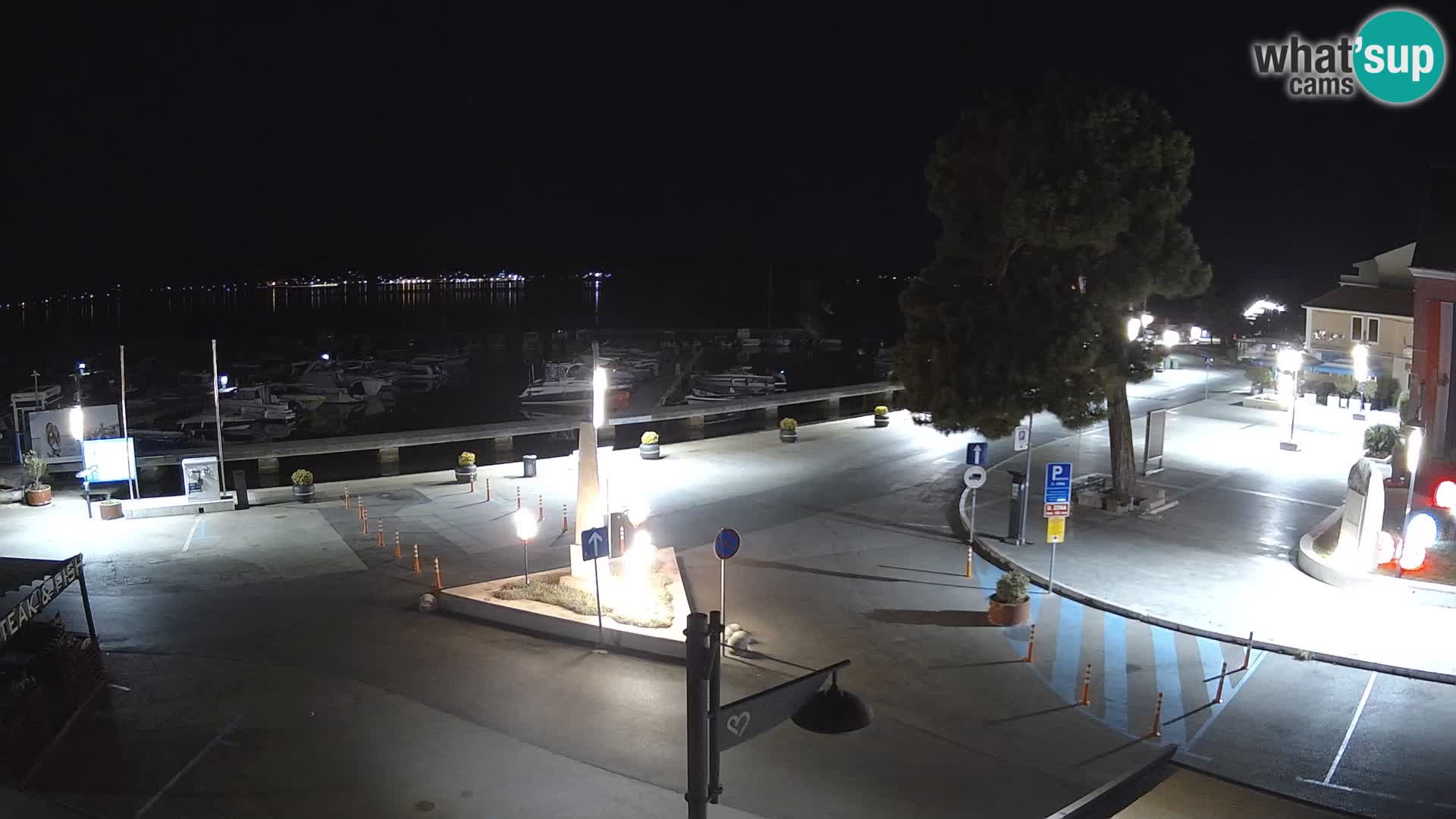 Kamera Biograd na Moru – trg kralja Tomislava