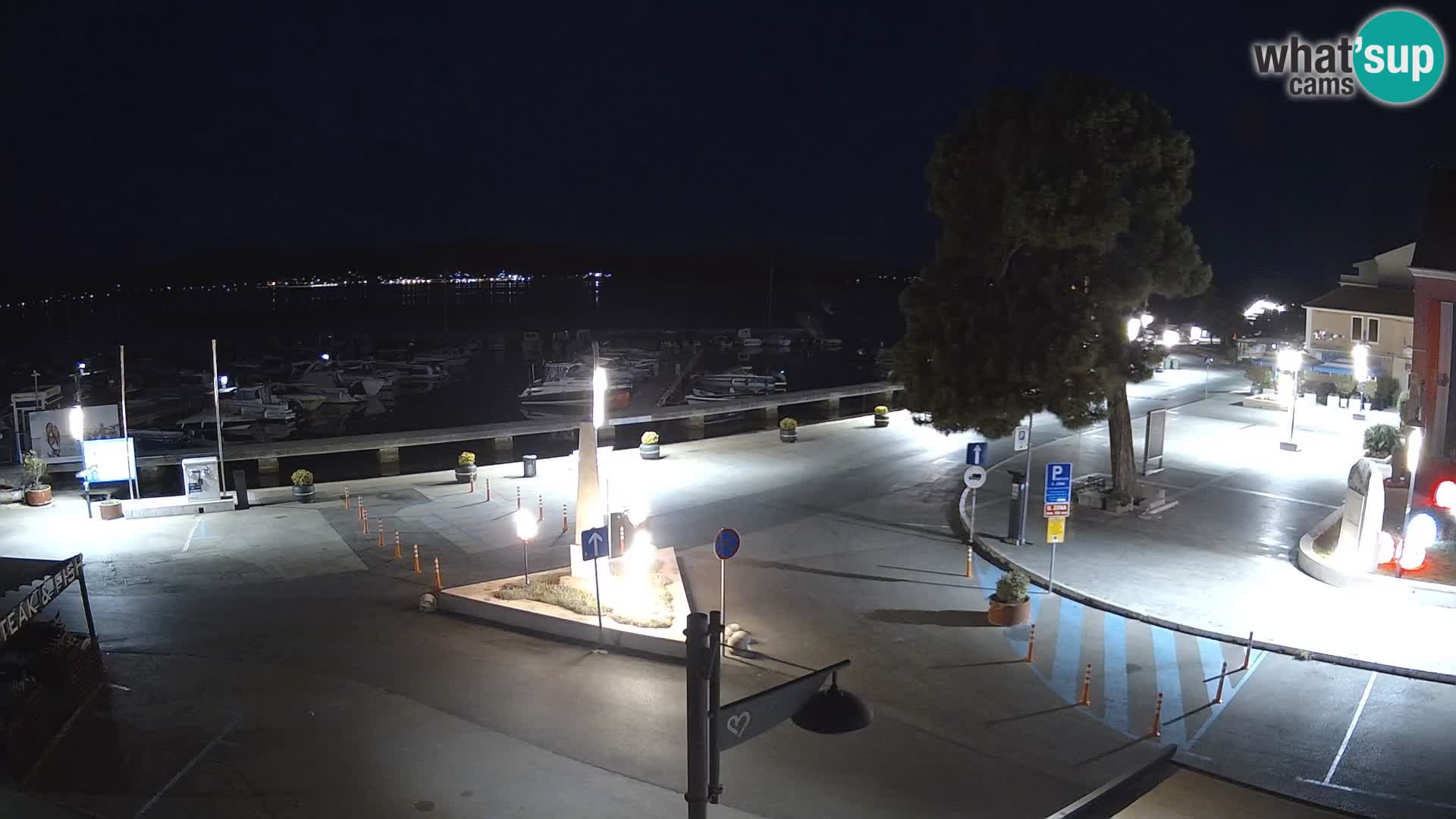 Kamera Biograd na Moru – trg kralja Tomislava