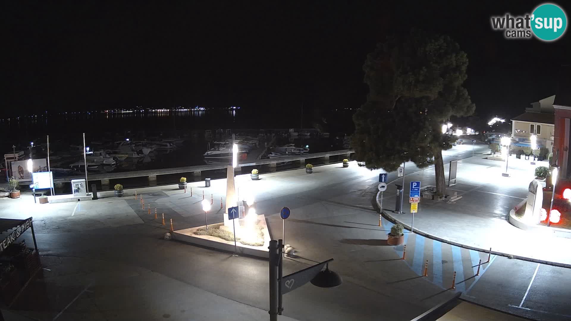 Kamera Biograd na Moru – trg kralja Tomislava