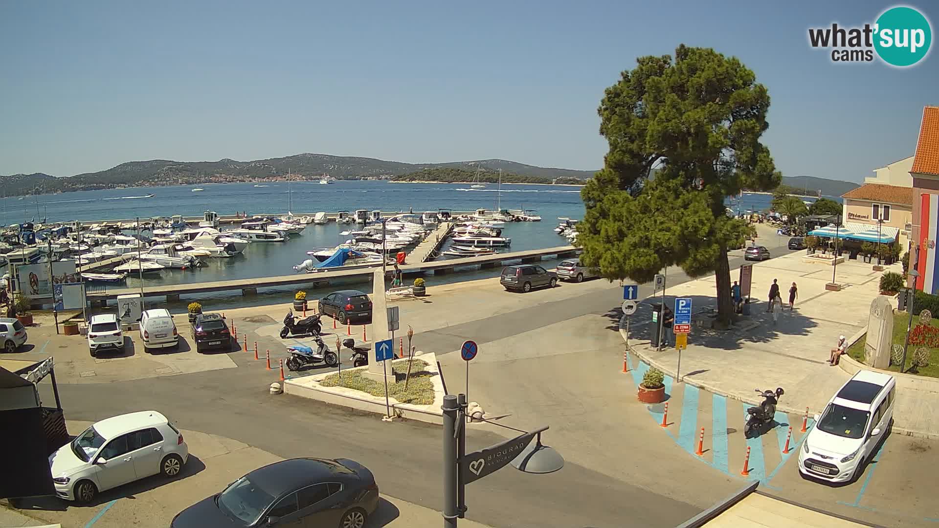Kamera Biograd na Moru – trg kralja Tomislava