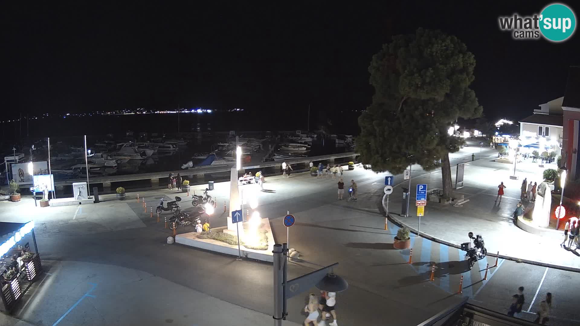 Kamera Biograd na Moru – trg kralja Tomislava