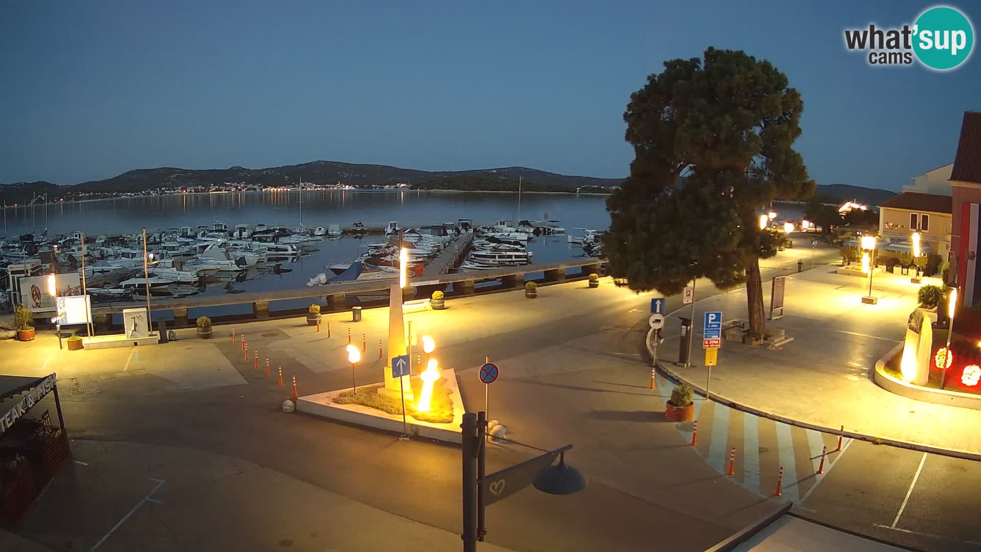 Kamera Biograd na Moru – trg kralja Tomislava