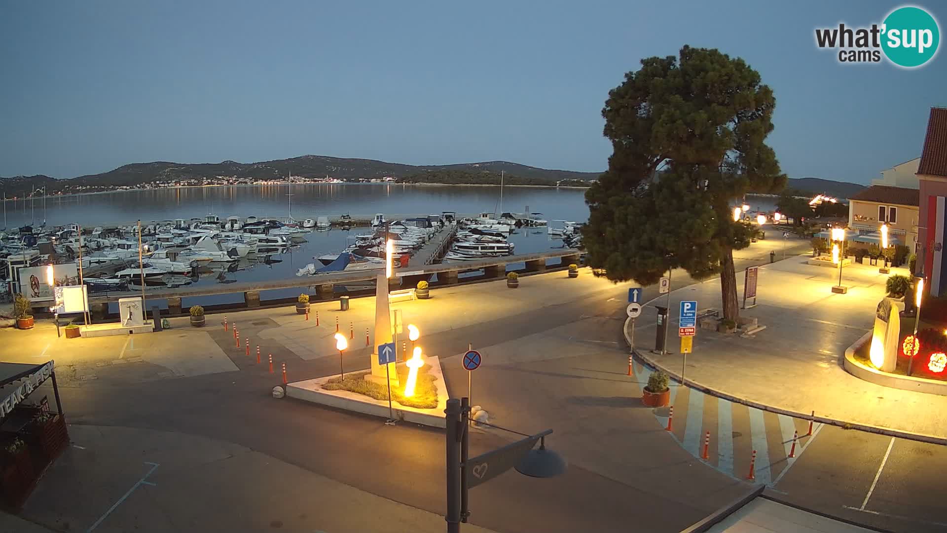 Kamera Biograd na Moru – trg kralja Tomislava