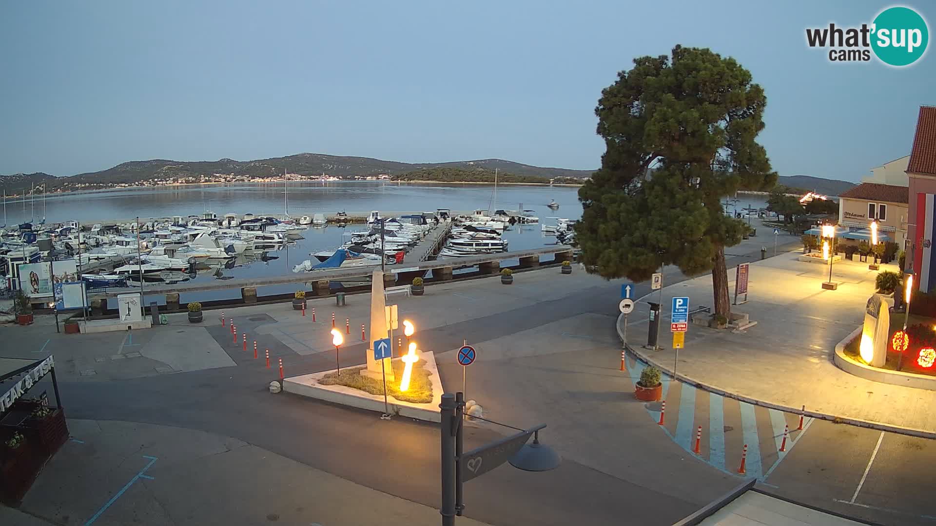Kamera Biograd na Moru – trg kralja Tomislava