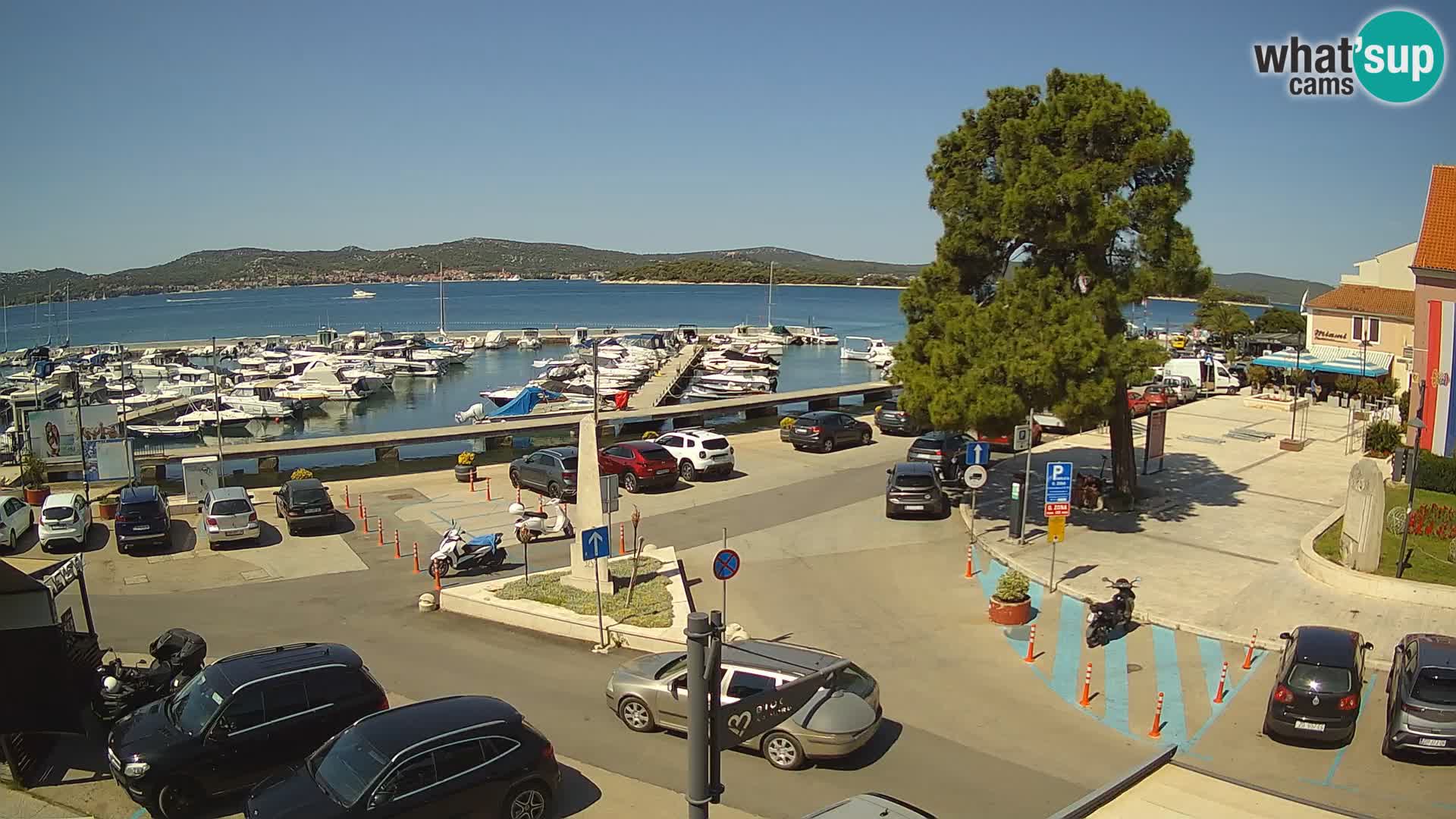 Biograd na Moru webcam – König Tomislav Platz
