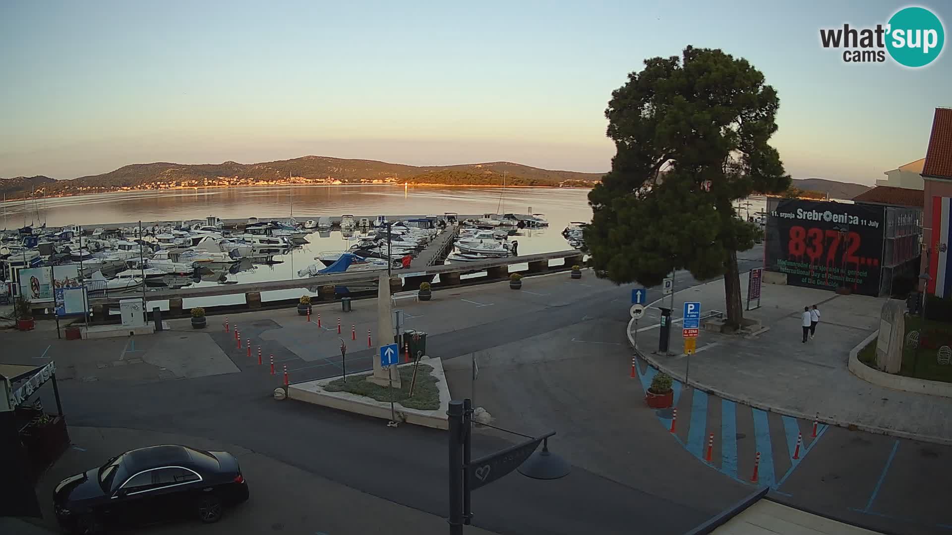 Biograd na Moru webcam – König Tomislav Platz