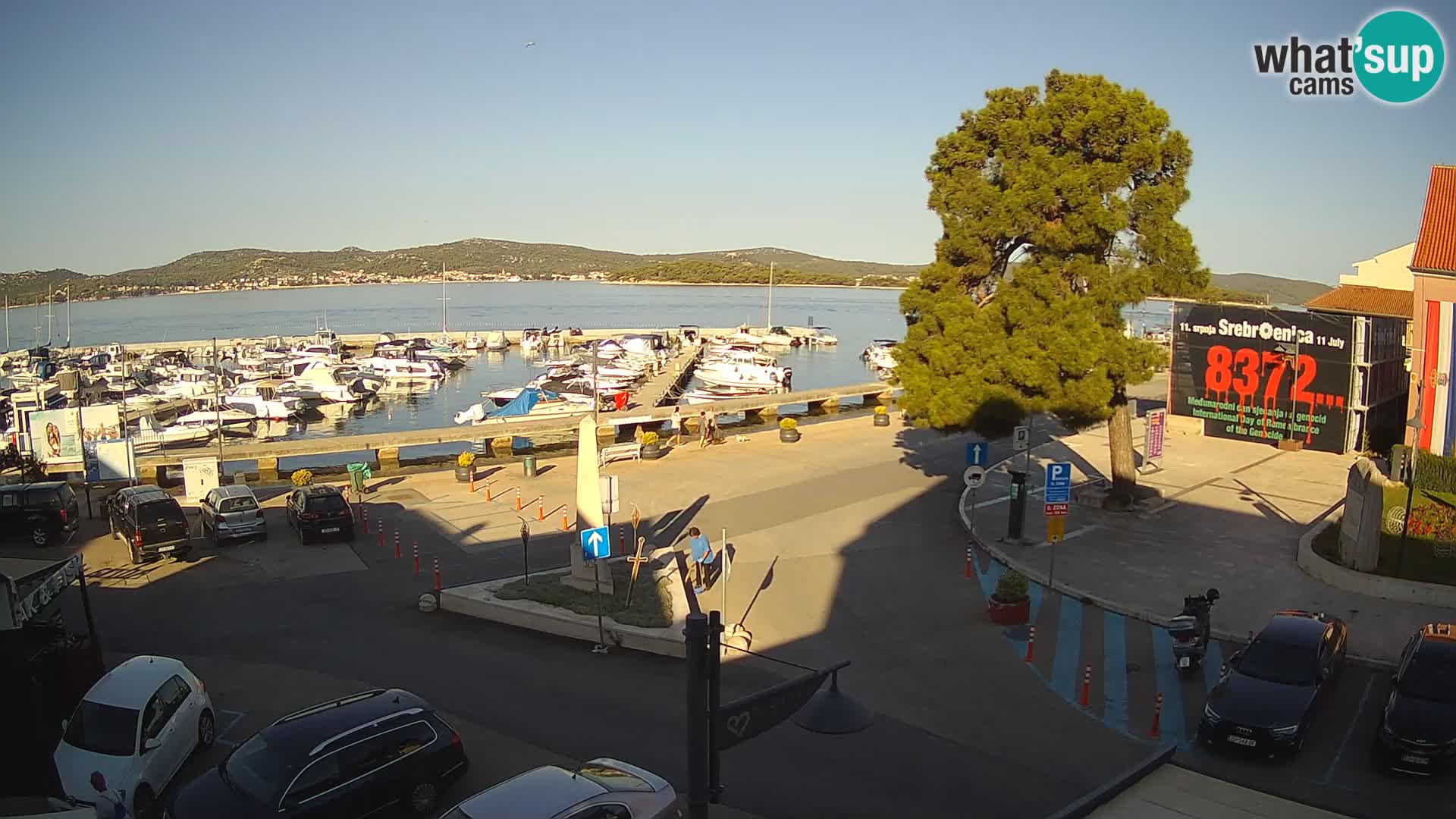 Kamera Biograd na Moru – trg kralja Tomislava
