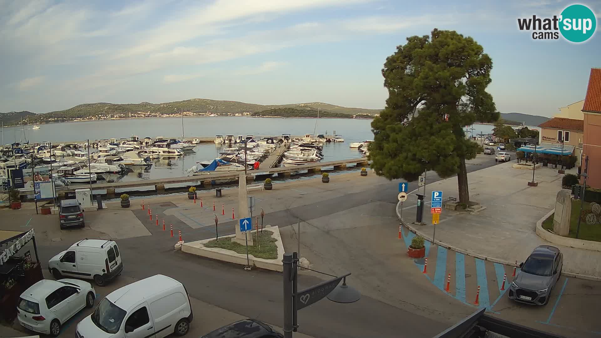 Biograd na Moru webcam – König Tomislav Platz