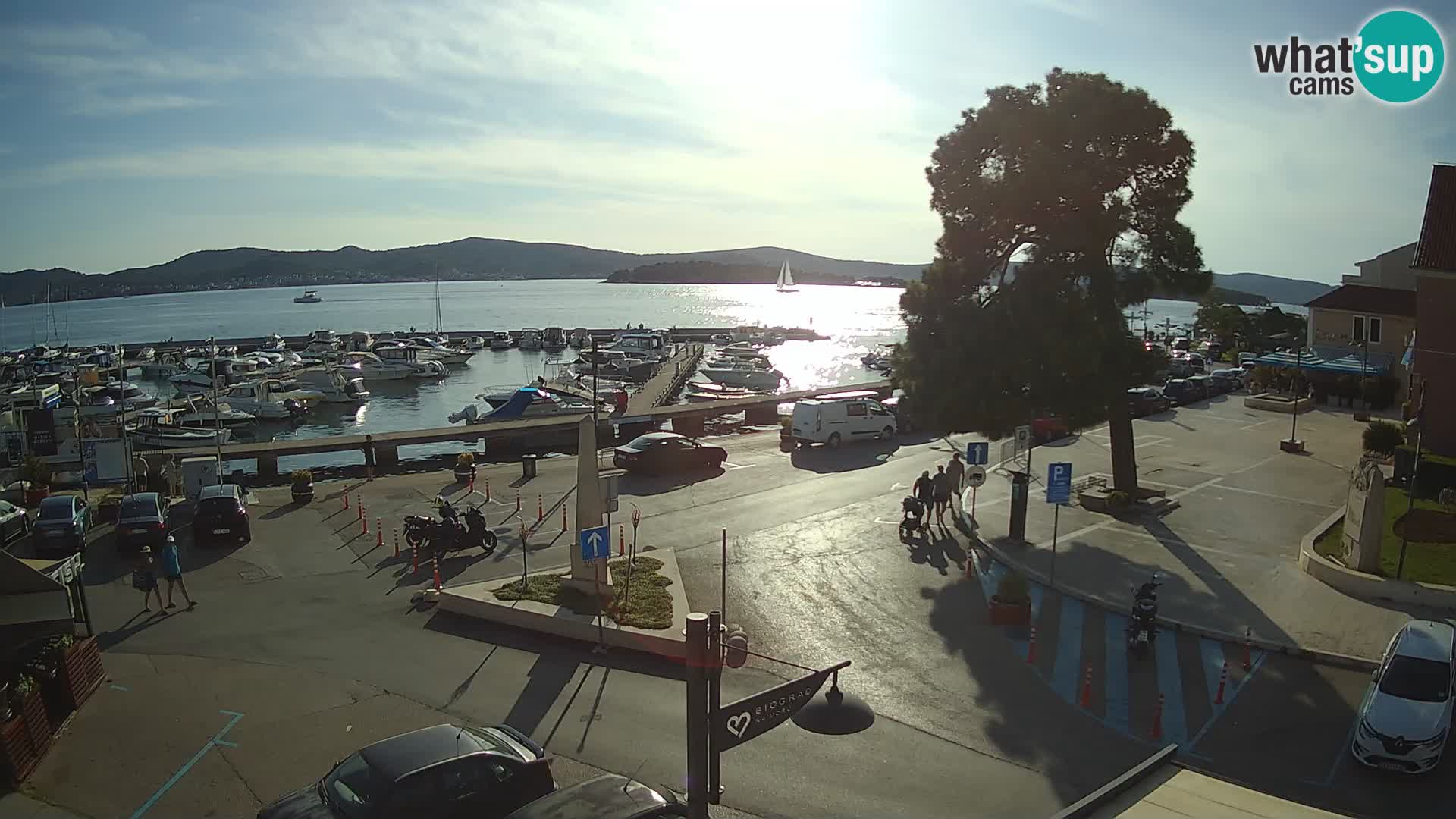 Kamera Biograd na Moru – trg kralja Tomislava