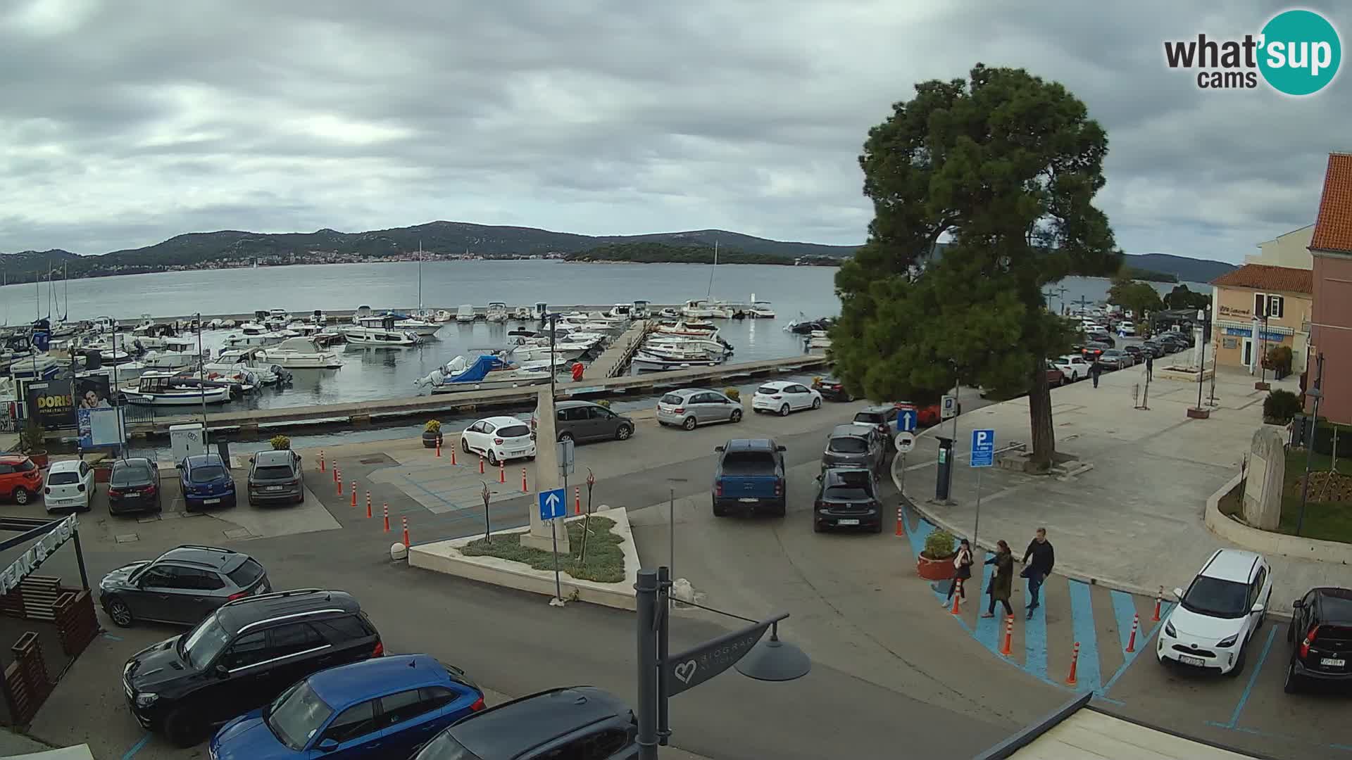 Biograd na Moru webcam – König Tomislav Platz