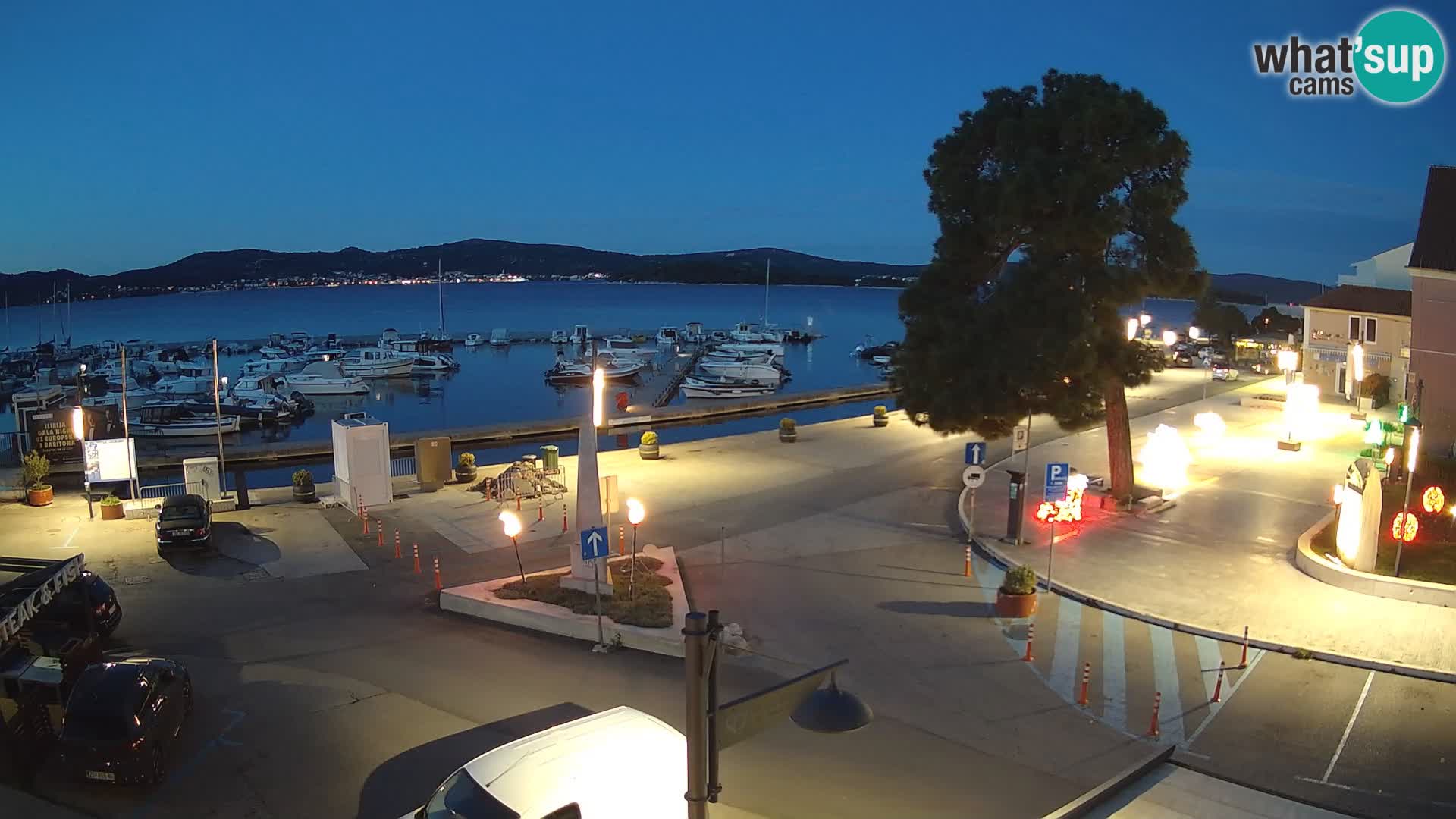 Kamera Biograd na Moru – trg kralja Tomislava