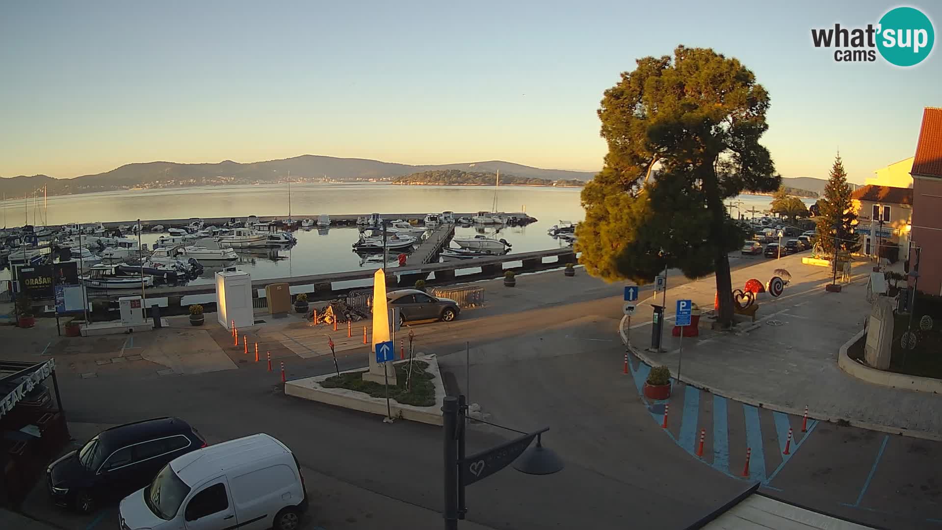 Kamera Biograd na Moru – trg kralja Tomislava