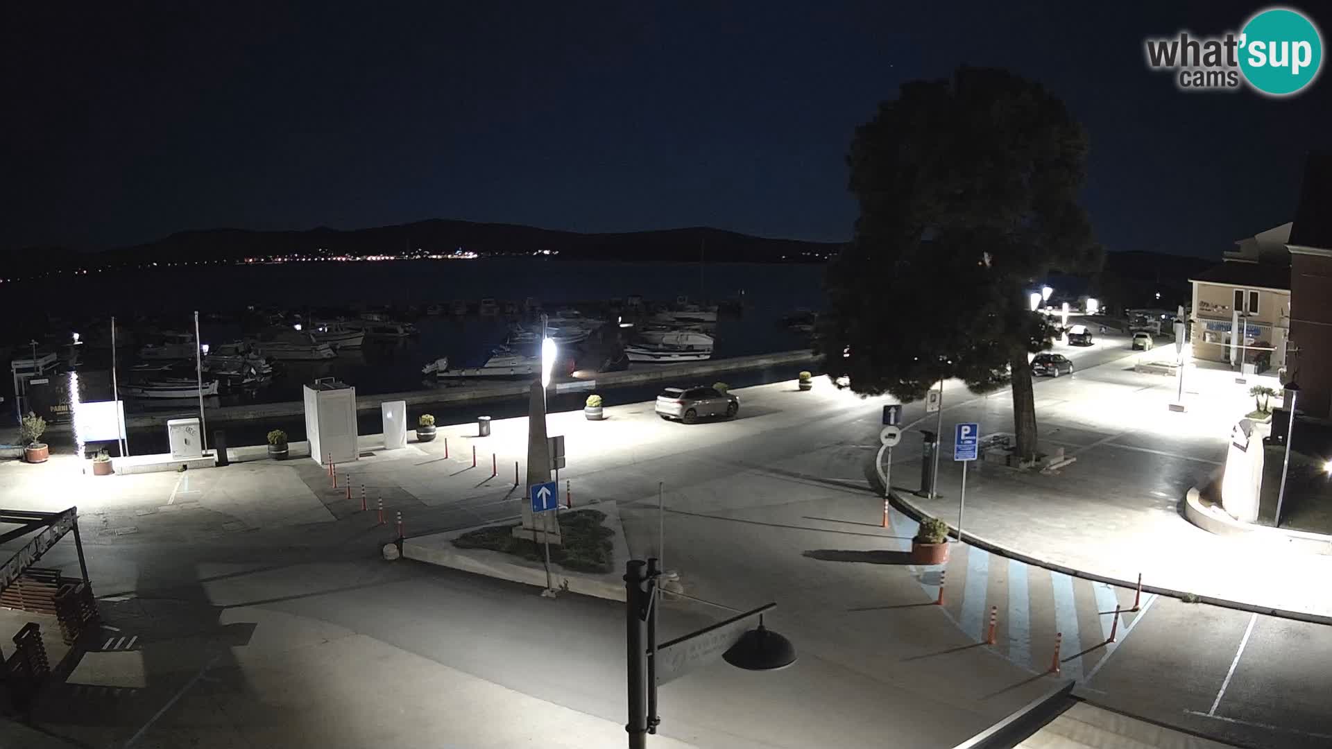 Biograd na Moru webcam – König Tomislav Platz