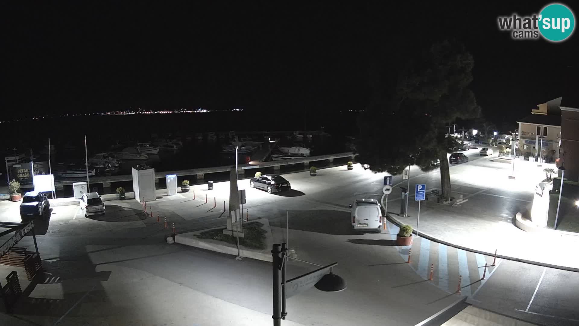 Kamera Biograd na Moru – trg kralja Tomislava