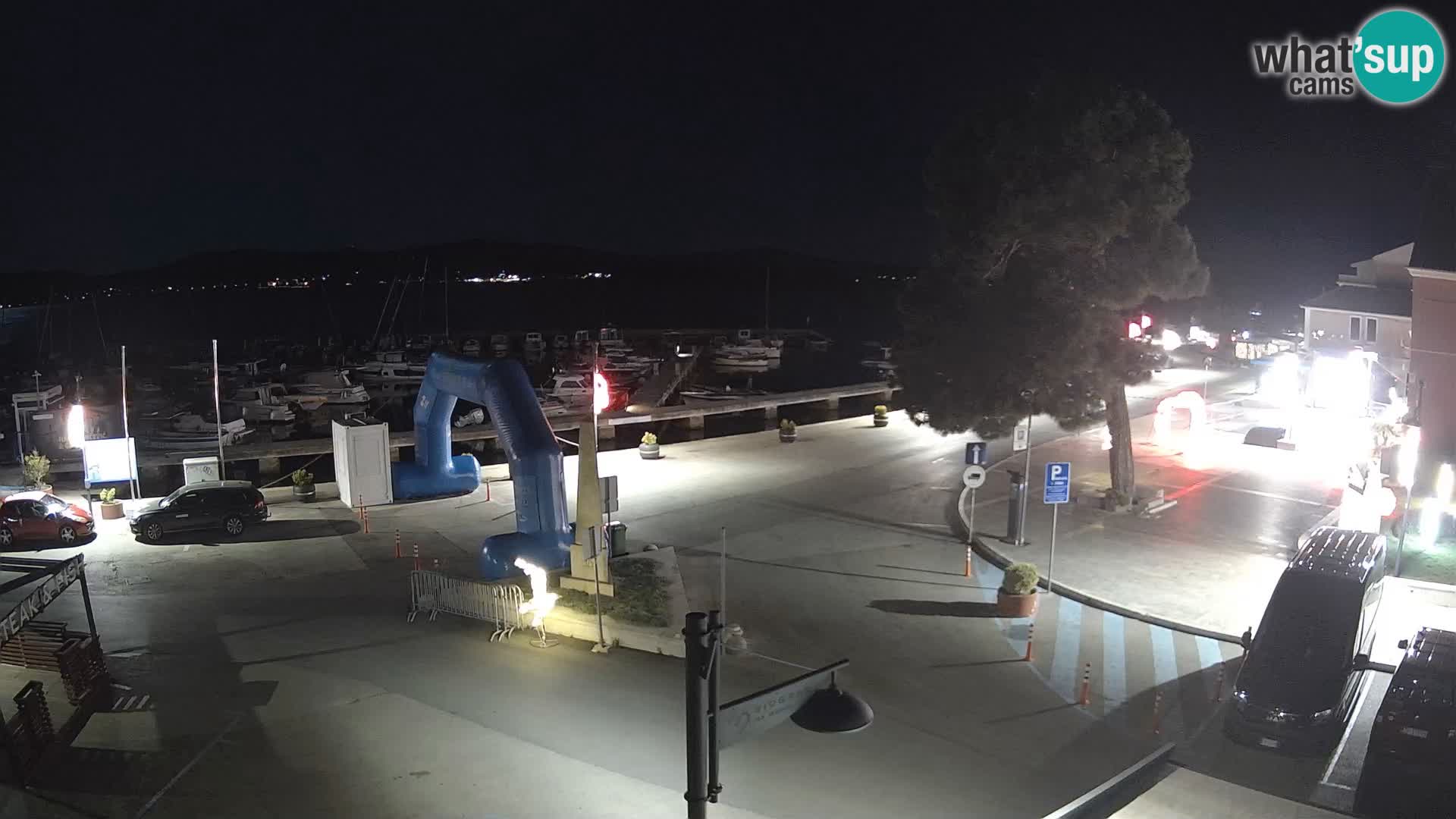 Biograd na Moru webcam – König Tomislav Platz