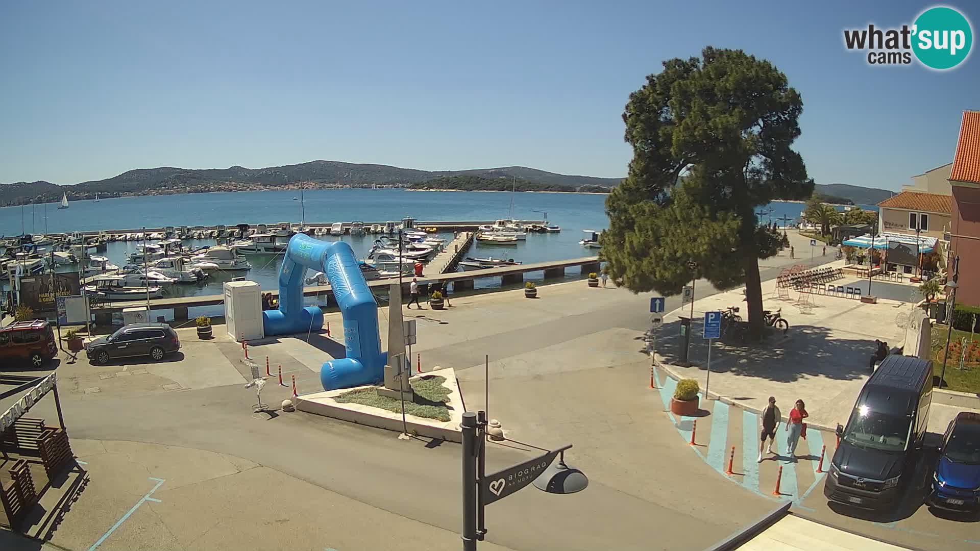 Biograd na Moru – King Tomislav square