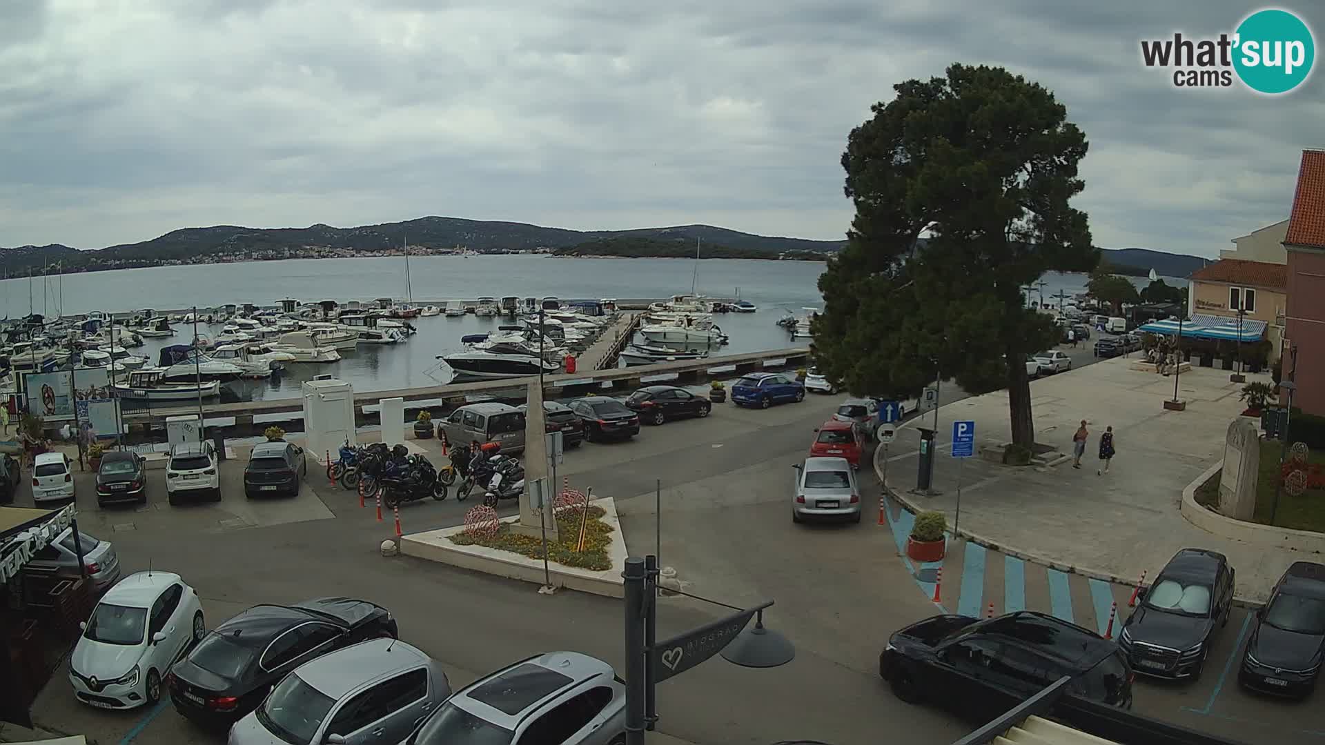 Kamera Biograd na Moru – trg kralja Tomislava