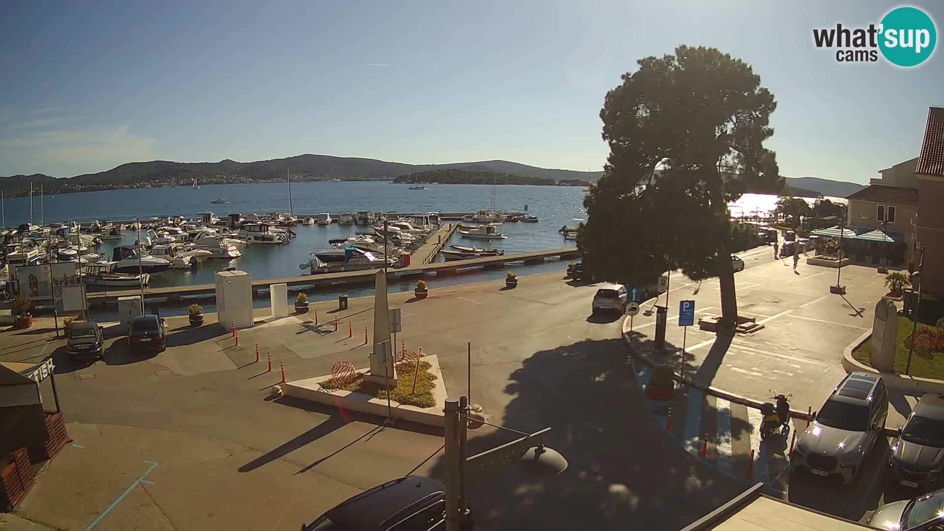 Biograd na Moru webcam – König Tomislav Platz