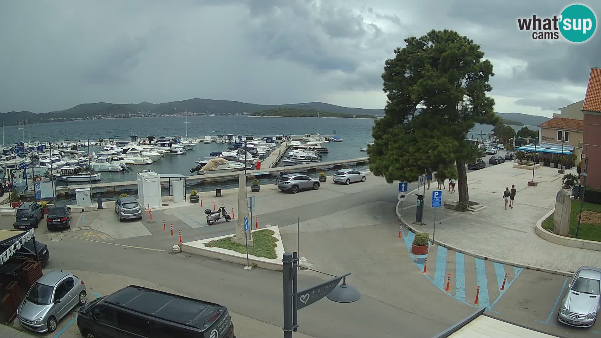 Biograd na Moru webcam – König Tomislav Platz