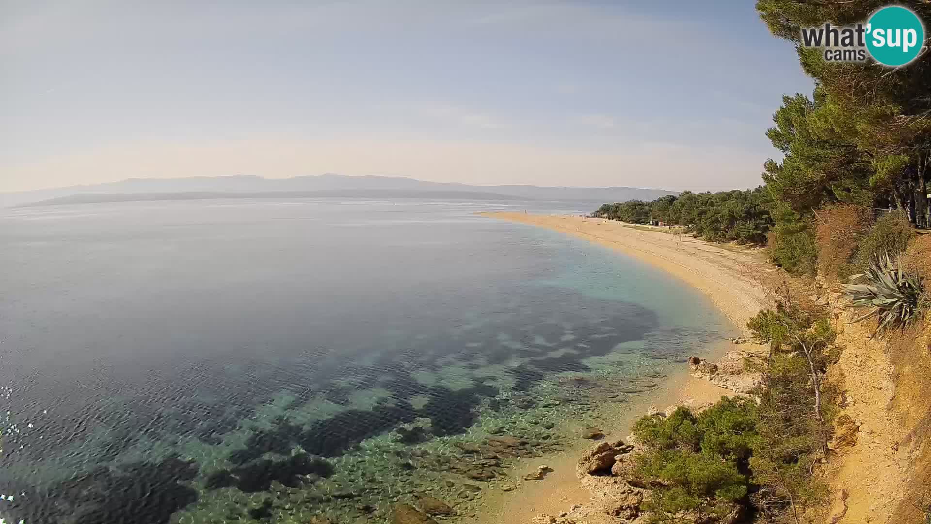 Webcam Bol Zlatni Rat – Live View from Brač Island