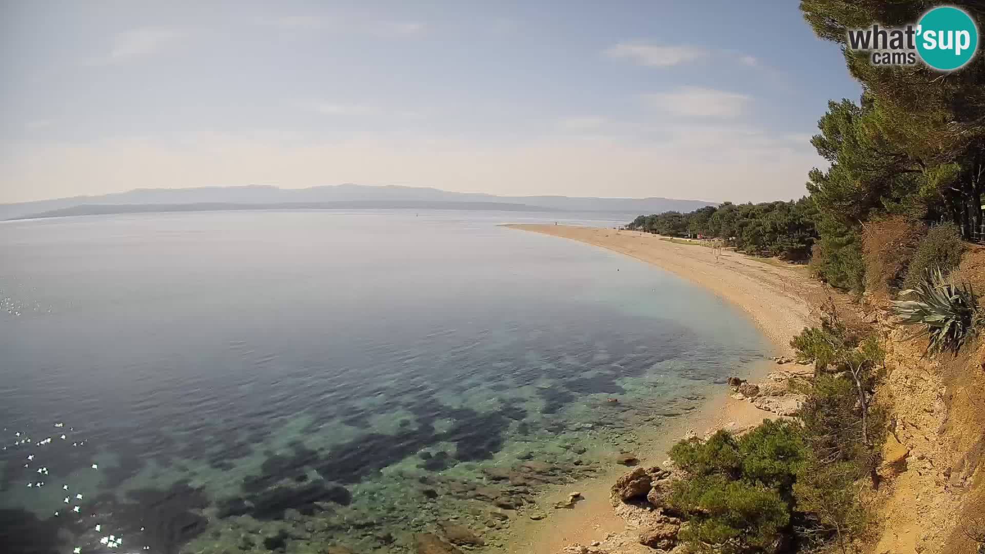 Webcam Bol Zlatni Rat – Live View from Brač Island