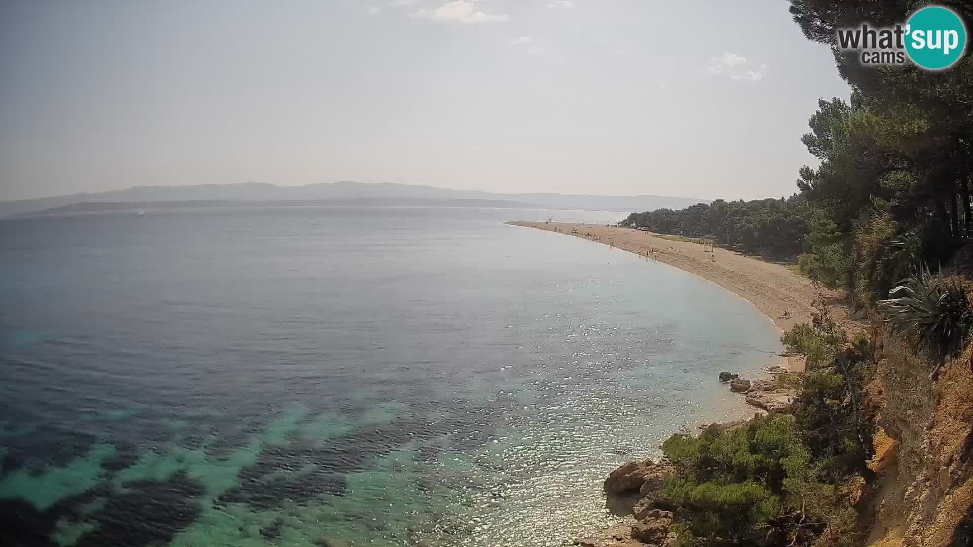 Webcam Bol Zlatni Rat – Live View from Brač Island