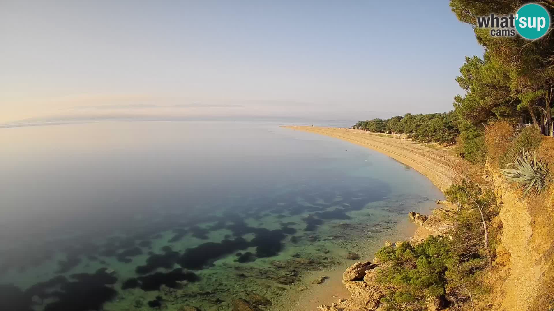 Webcam Bol Zlatni Rat – Vista en vivo desde la isla de Brač