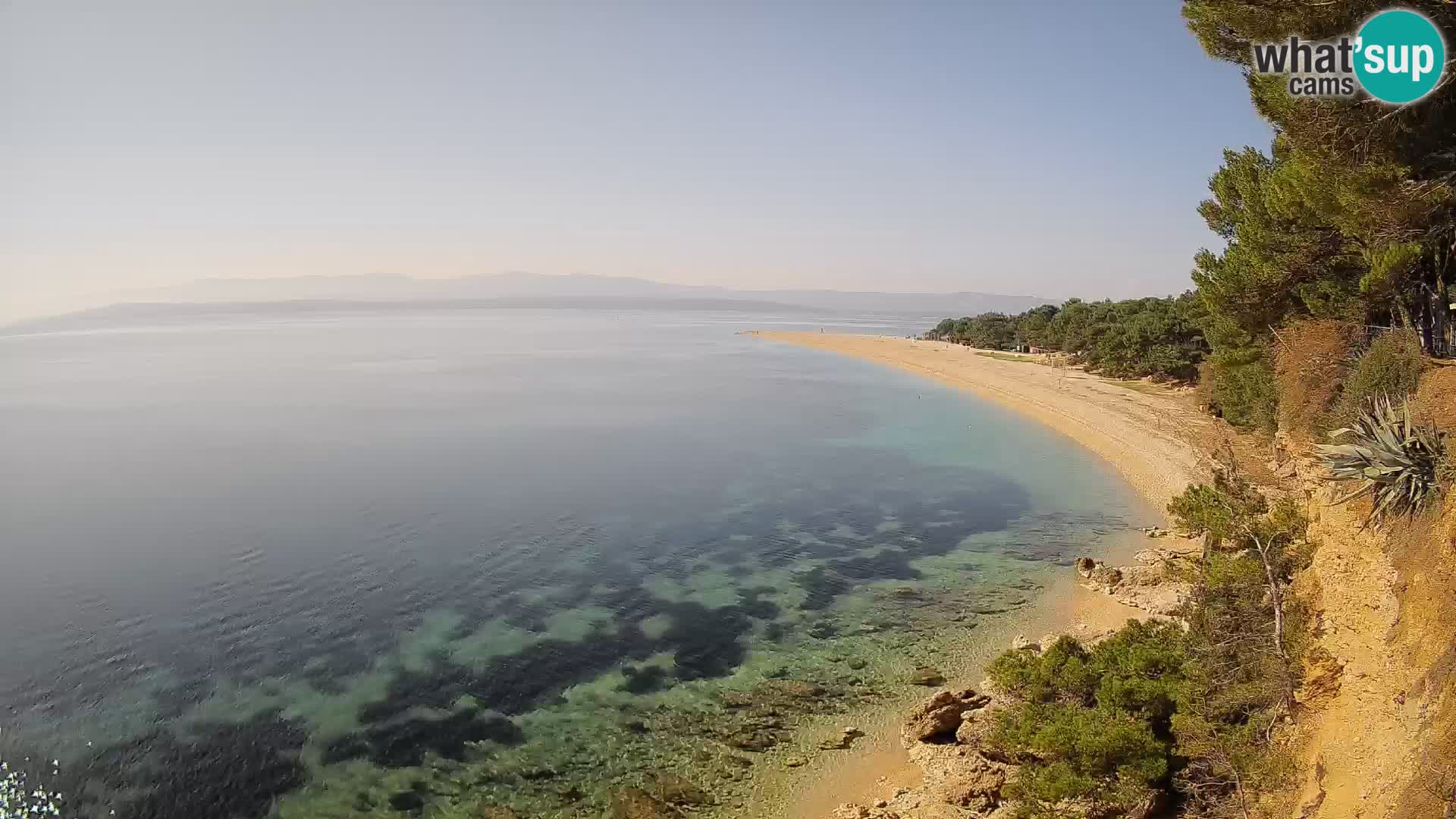 Webcam Bol Zlatni Rat – Live View from Brač Island