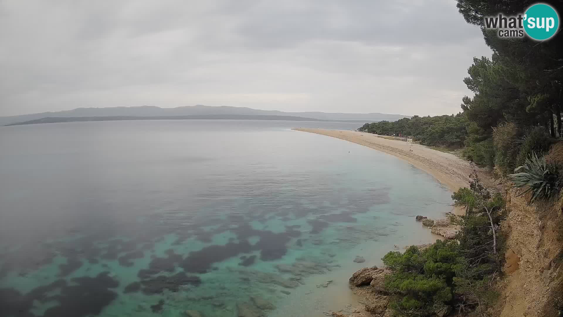 Webcam Bol Zlatni Rat – Vue en direct depuis l’île de Brač