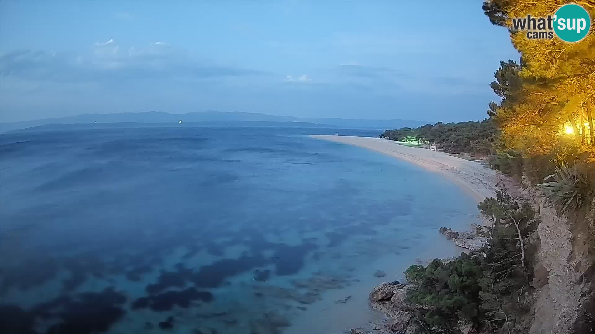 Webcam Bol Zlatni Rat – Vue en direct depuis l’île de Brač