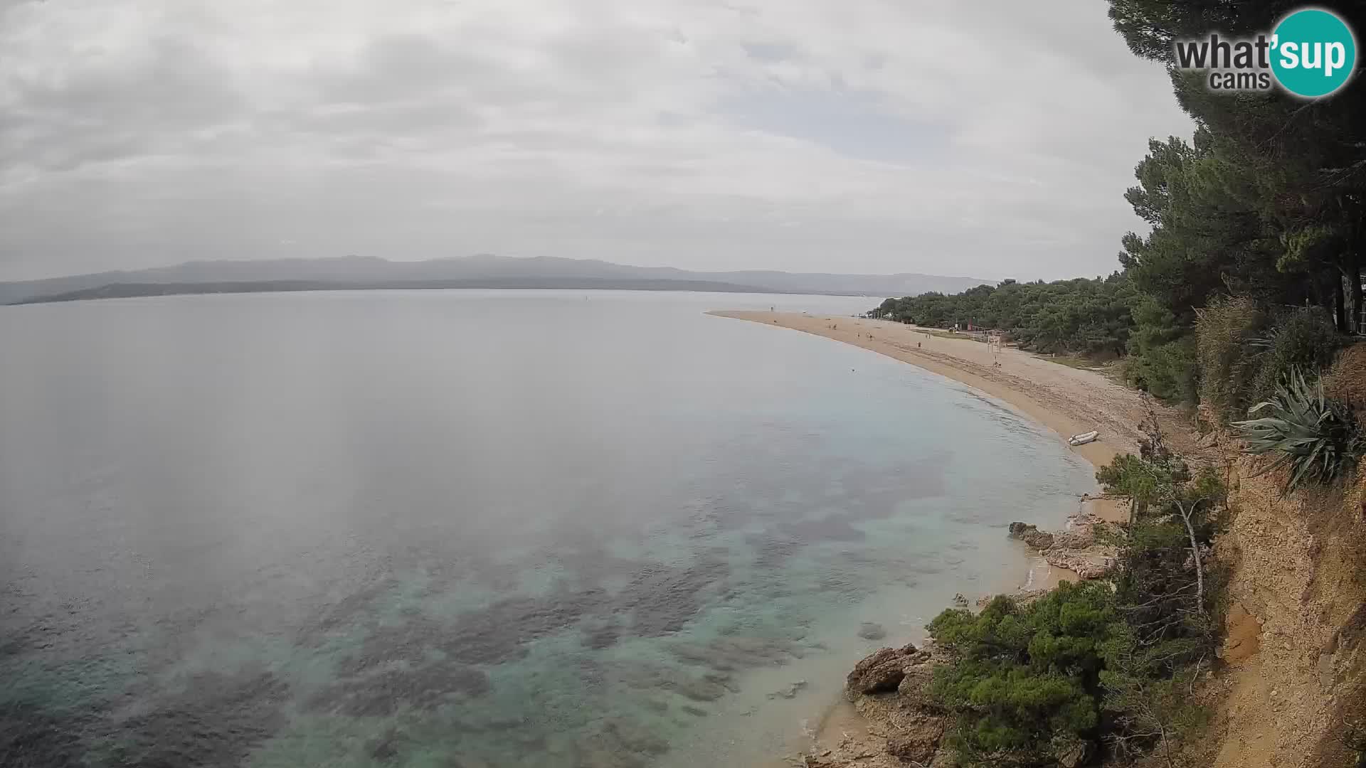 Webcam Bol Zlatni Rat – Vue en direct depuis l’île de Brač