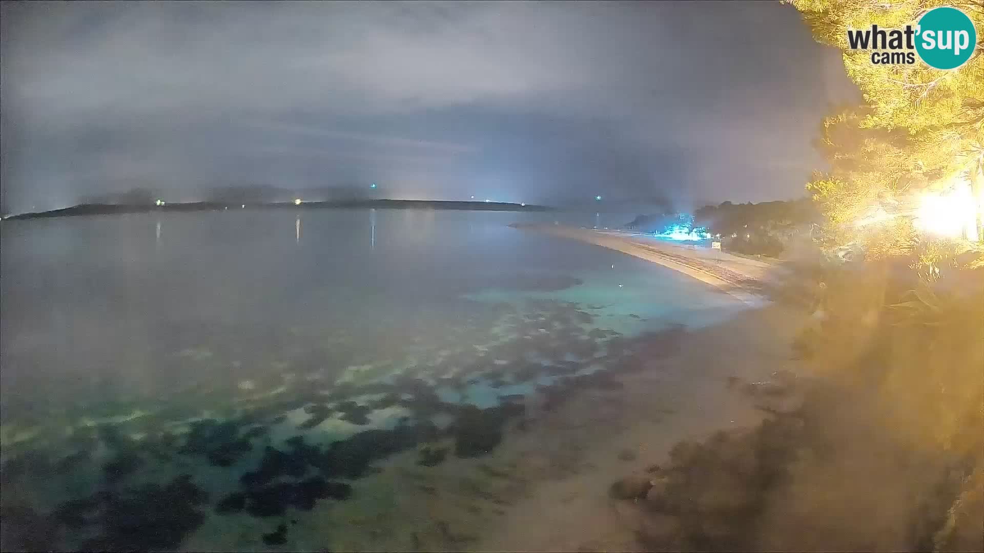 Webcam Bol Zlatni Rat – Vista en vivo desde la isla de Brač