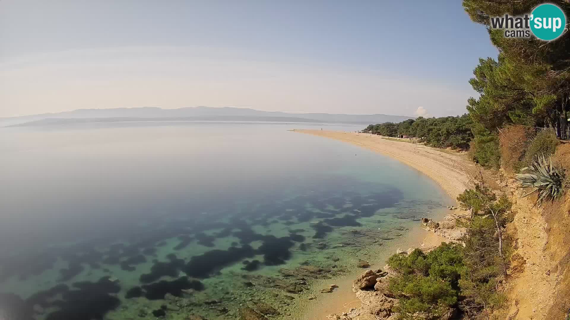 Webcam Bol Zlatni Rat – Vue en direct depuis l’île de Brač