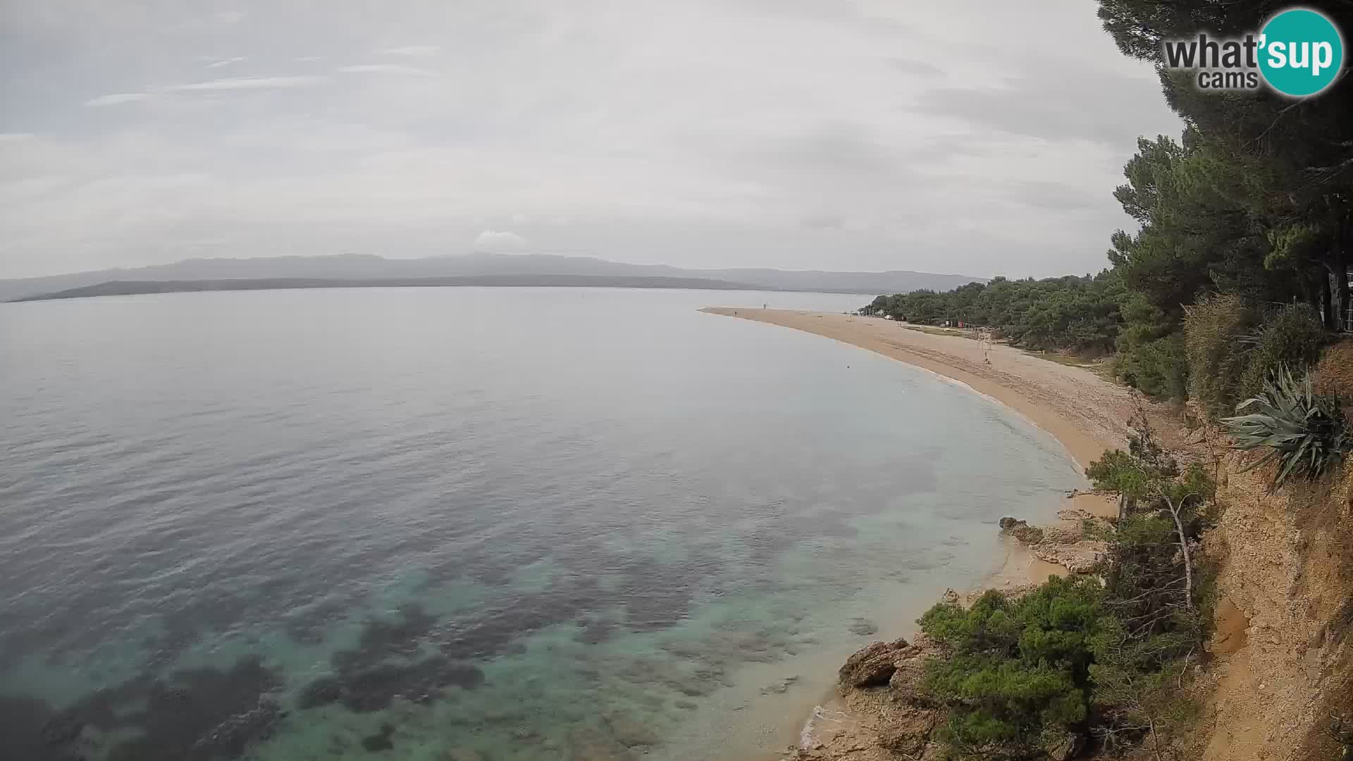 Webcam Bol Zlatni Rat – Vue en direct depuis l’île de Brač