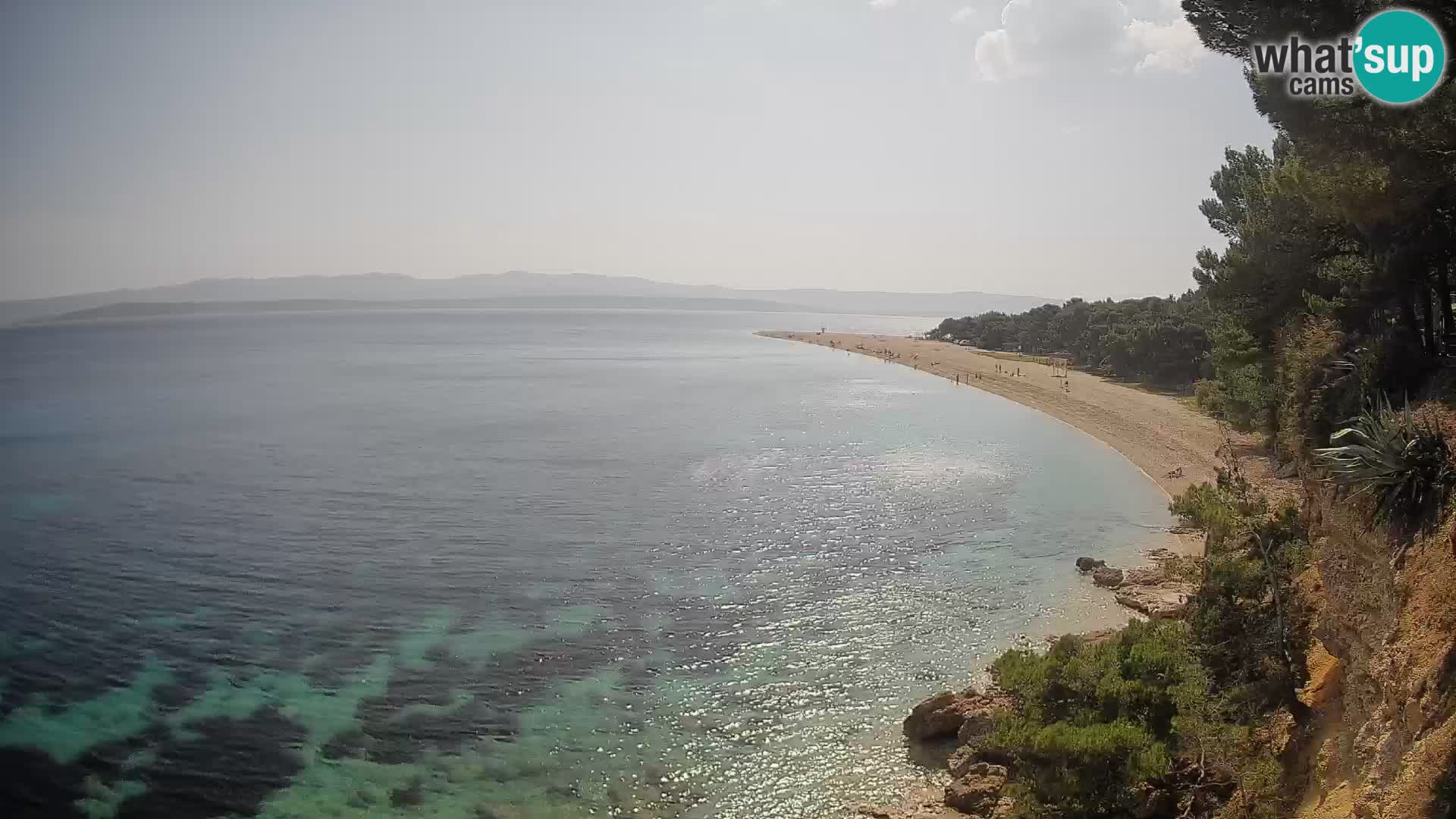 Webcam Bol Zlatni Rat – Live View from Brač Island