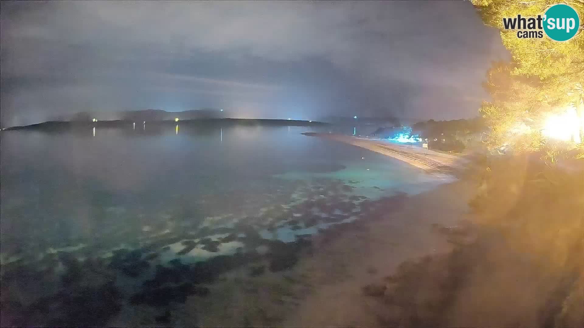 Webcam Bol Zlatni Rat – Vista en vivo desde la isla de Brač