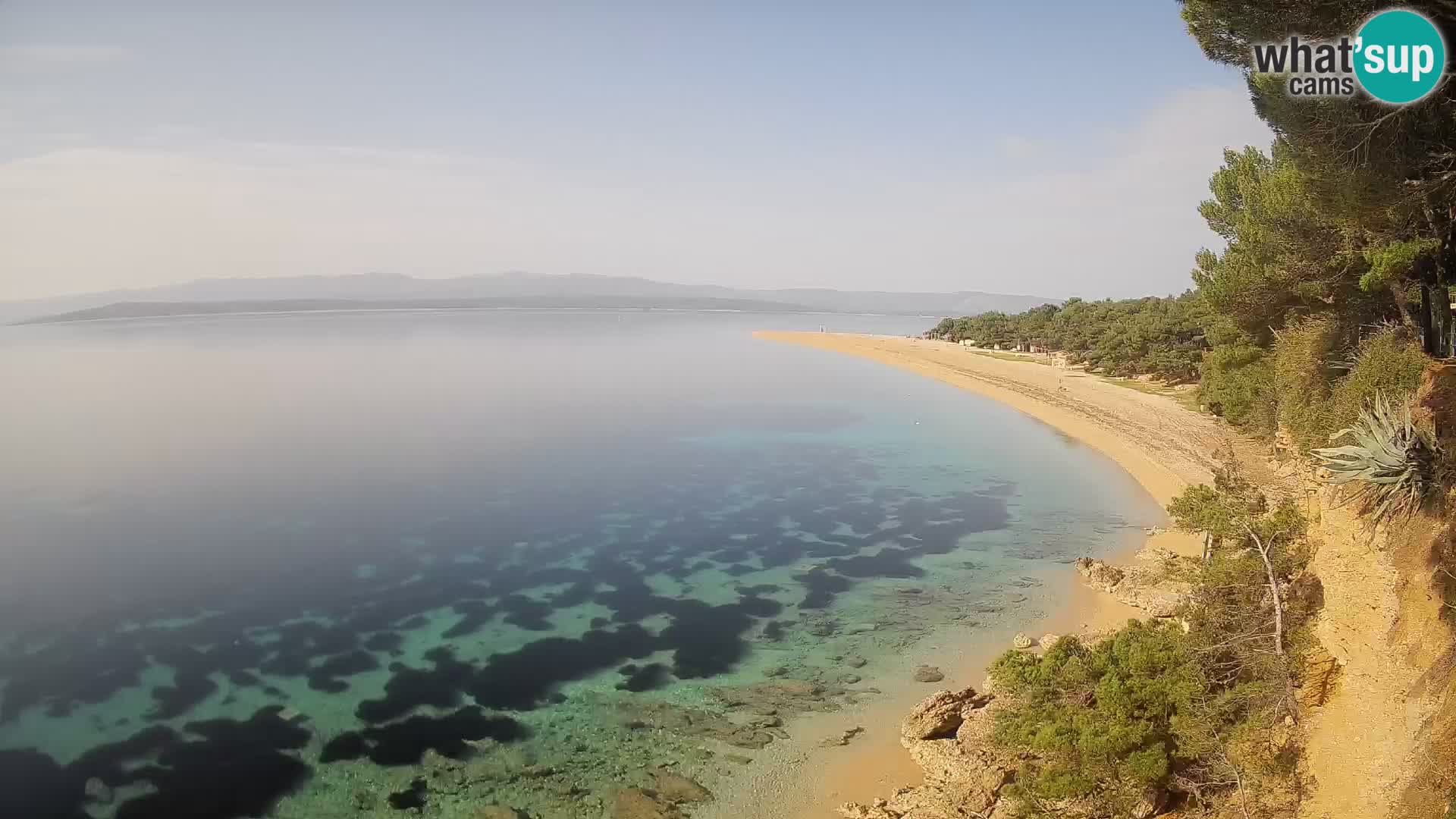 Webcam Bol Zlatni Rat – Live View from Brač Island