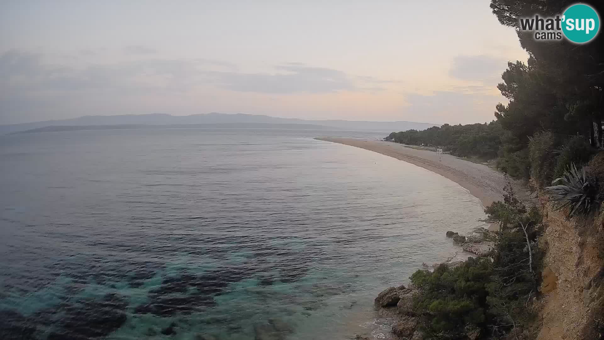 Webcam Bol Zlatni Rat – Vue en direct depuis l’île de Brač