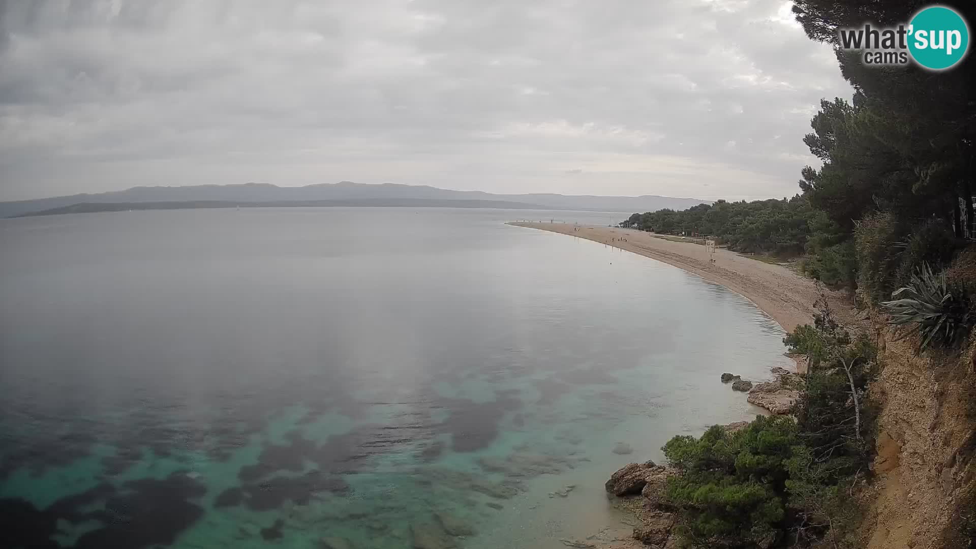 Webcam Bol Zlatni Rat – Vue en direct depuis l’île de Brač