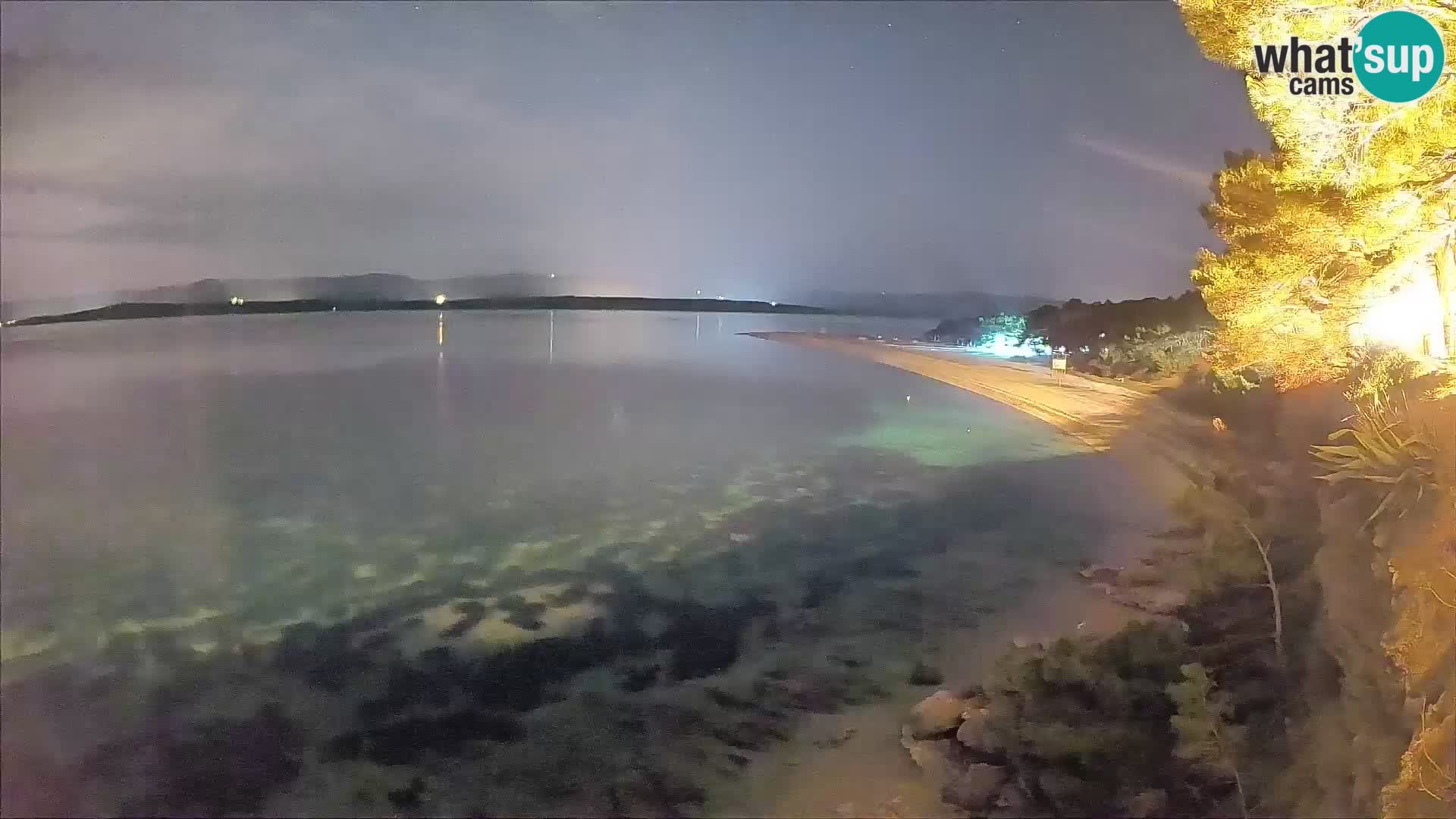 Webcam Zlatni Rat Bol – Liveblick vom berühmten Strand auf Brač