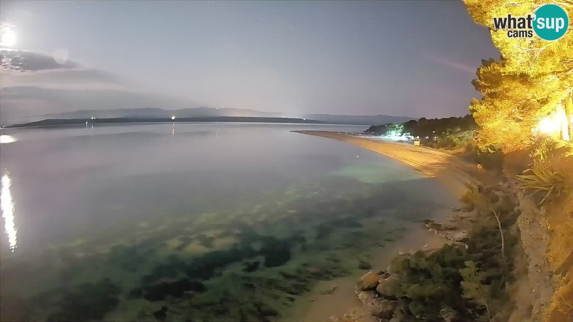 Webcam Zlatni Rat Bol – Liveblick vom berühmten Strand auf Brač