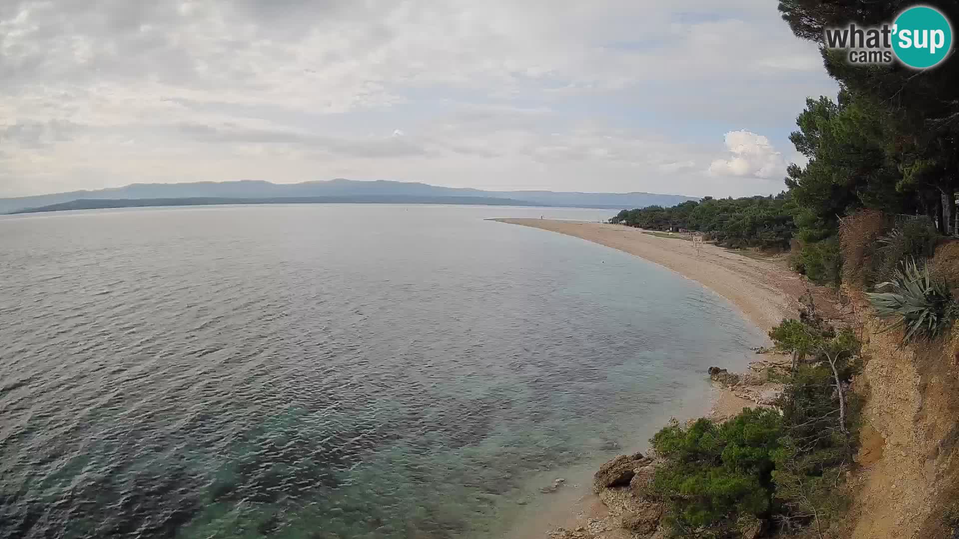Webcam Bol Zlatni Rat – Vue en direct depuis l’île de Brač